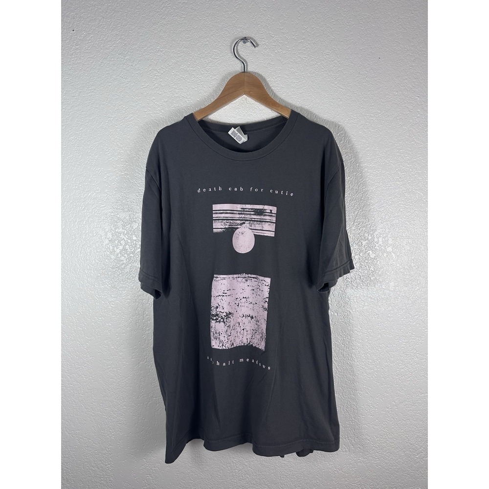 Death Cab for Cutie Asphalt Meadows Fall Tour 2022 Band T-Shirt Gray 3XL